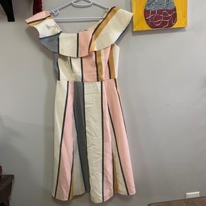 One off the shoulder ASOS dress